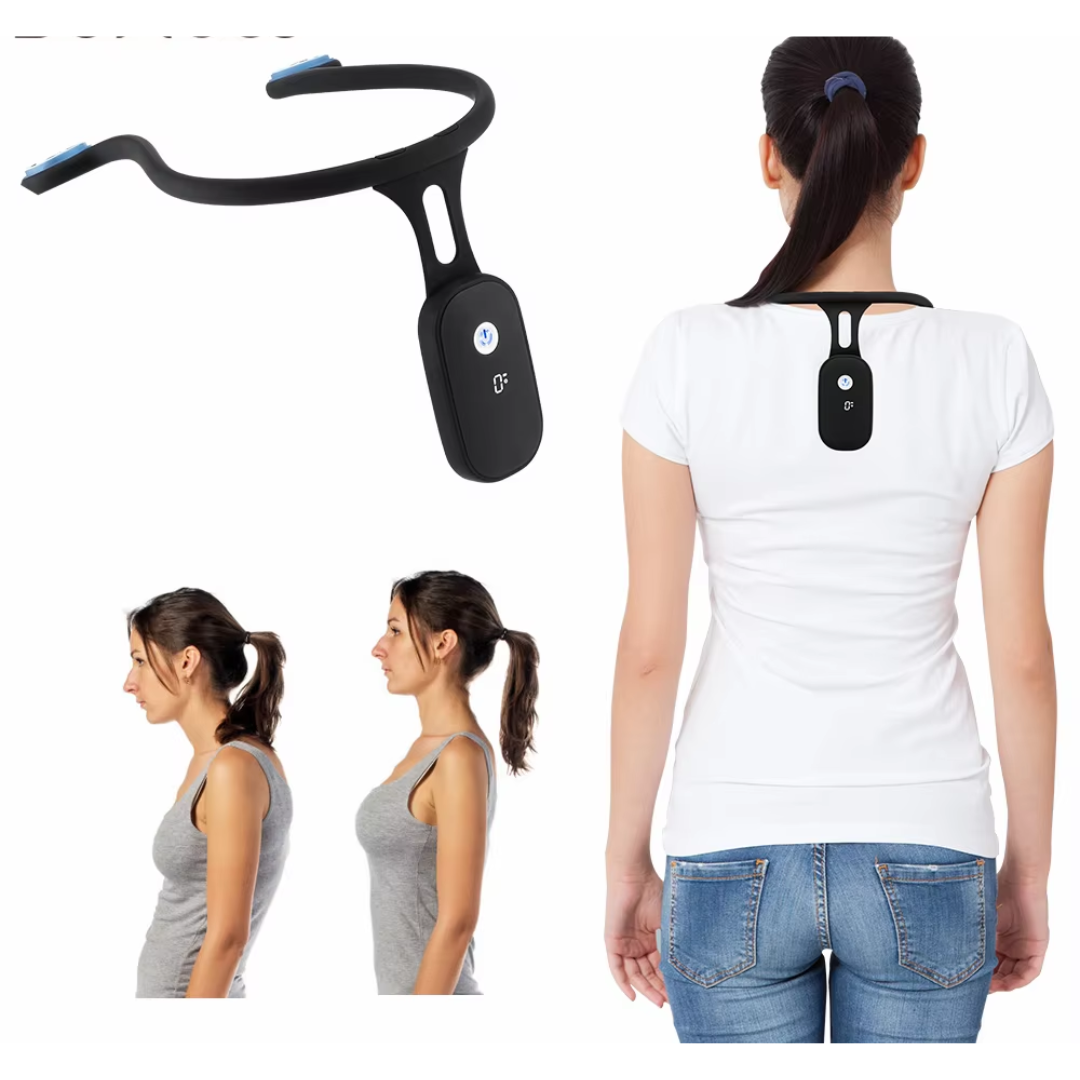 Corrector de postura inteligente para adultos y niños.